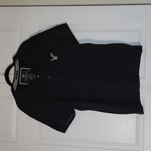 American Eagle henley tee
